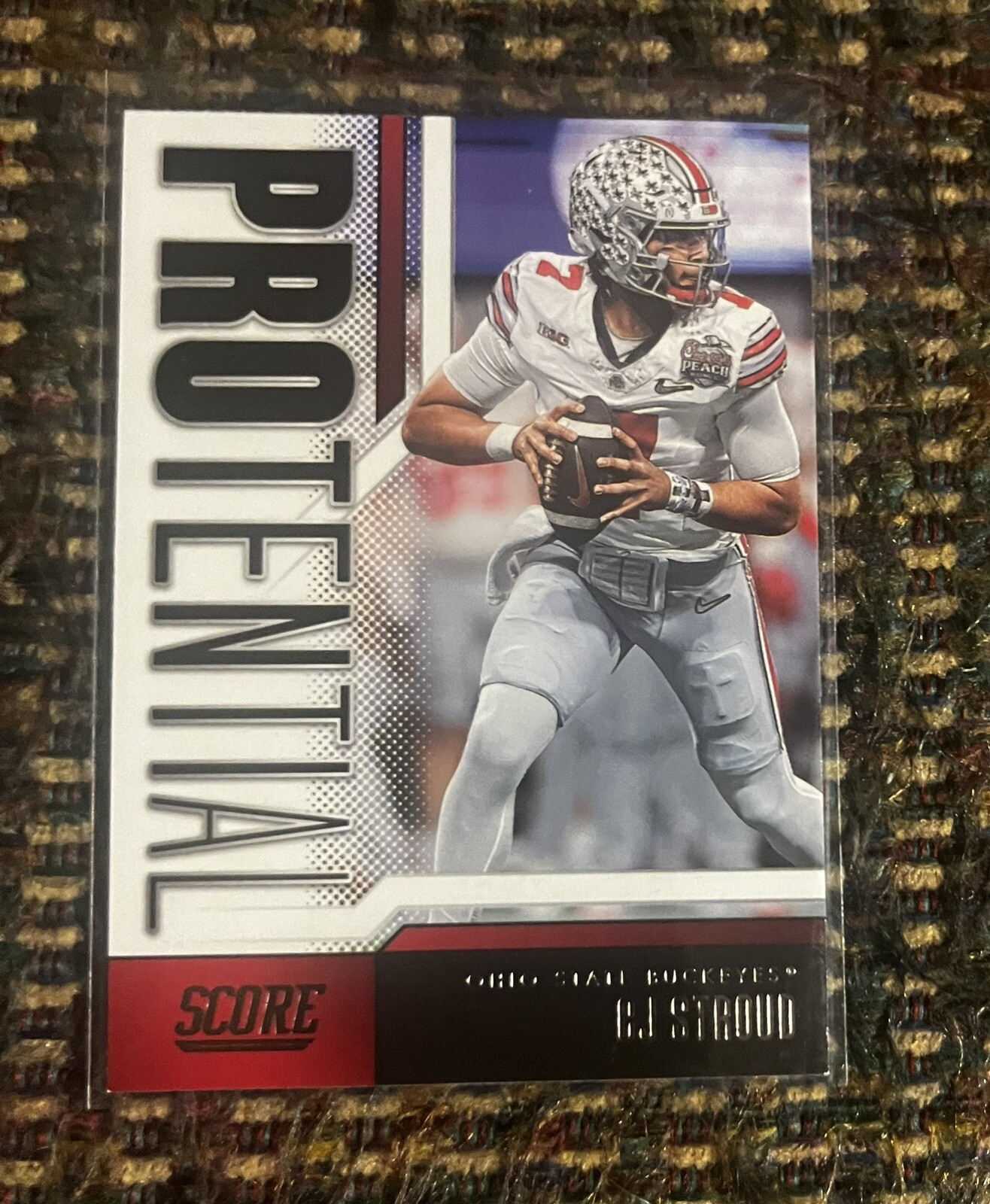 🔴🏈⚪️2023 Score - Protential #2 C.J. Stroud (RC)🏆Ohio State Buckeyes