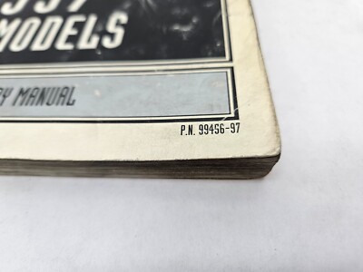 Used 1997 Harley Davidson Touring FLT Models Parts Catalog 99456