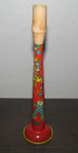 Vintage Tin Litho Noise Maker Horn US Metal Toy Circus Animals Clown Giraffe — photo 1
