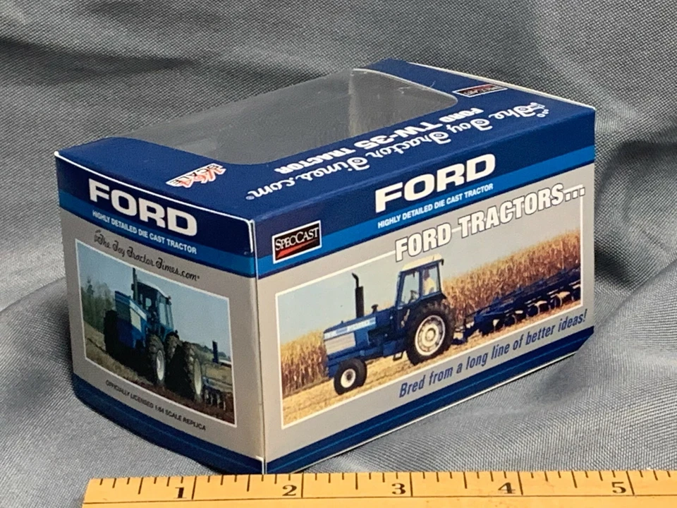 2020 Speccast 1:64 TOY TRACTOR TIMES FORD TW-35 FWA w/ DUALS NIB Cust1945 - Image 4 of 4
