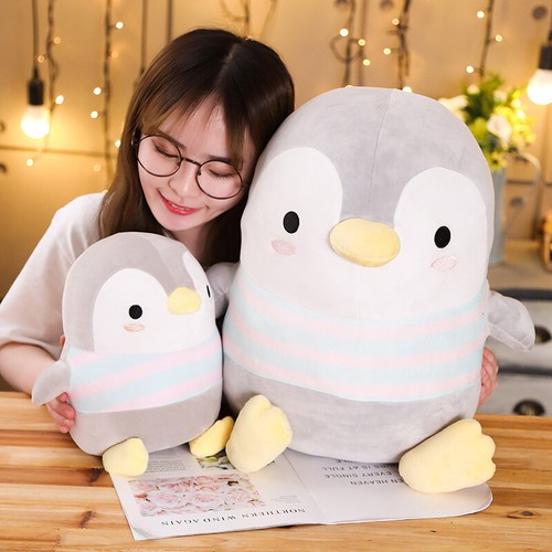 stuffed penguin pillow