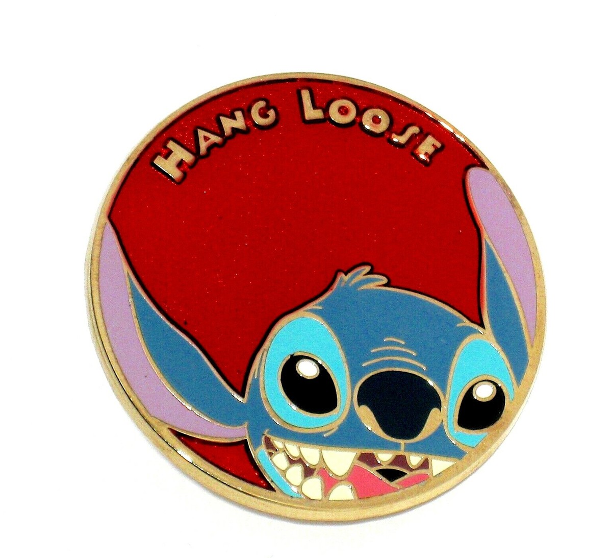 STITCH LE 250 RARE Disney Pin✿ Mystery Button Collection HANG