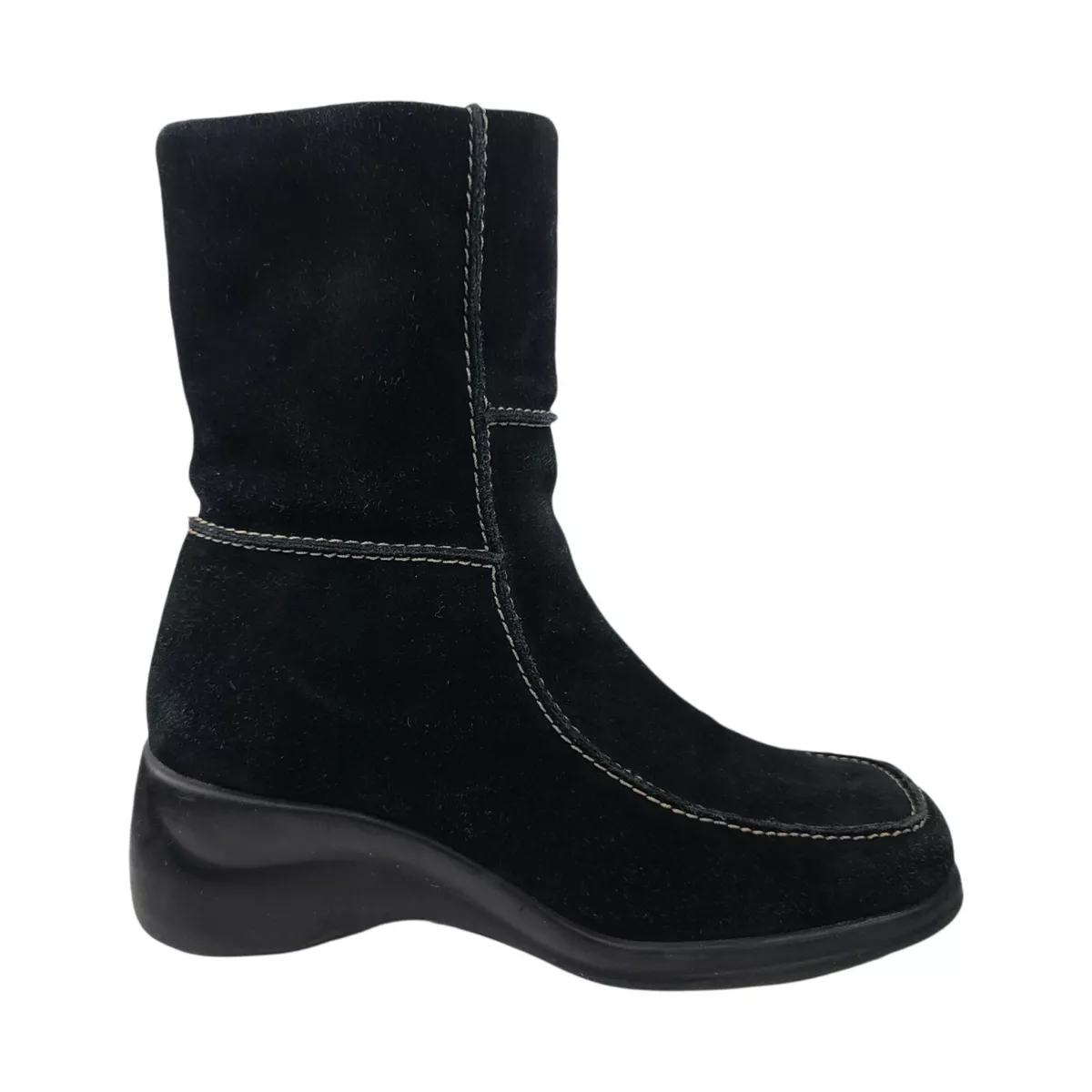 Aerosoles black 2025 suede boots
