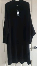 Image of Women's Barbour Jumper dress black color size L New