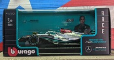 BURAGO FORMULA RACING MERCEDES-AMG F1 W13 E PERFORMANCE 44 HAMILTON 1/43 SCALE