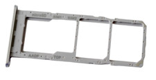 OEM SAMSUNG GALAXY A14 5G SM-A146U ORIGINAL SILVER MICRO SD DUAL SIM CARD TRAY