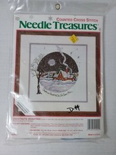 Needle Treasures Chestnuts Roasting Christmas Counted Cross Stitch Kit 10"x10"