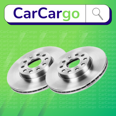 Premium Vented Front Brake Discs VW Golf Plus 1.4 TSI 2006-2013 288 mm