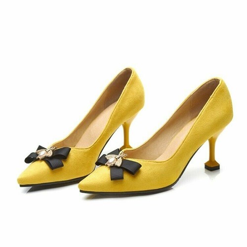 ebay yellow heels