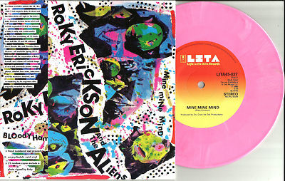 ROKY ERICKSON Bloody 4000MADE 7 INCH Vinyl Record Store Day 13th floor Elevators