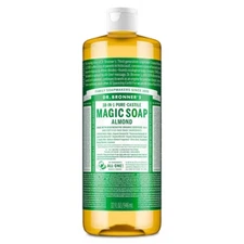 Dr. Bronner's Magic Pure Castile Liquid Soap Bodywash - Almond - 32 fl oz