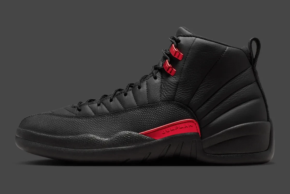 Nike Air Jordan 12 Retro Shoes 'Bloodline' CT8013-003 Men's Sizes New