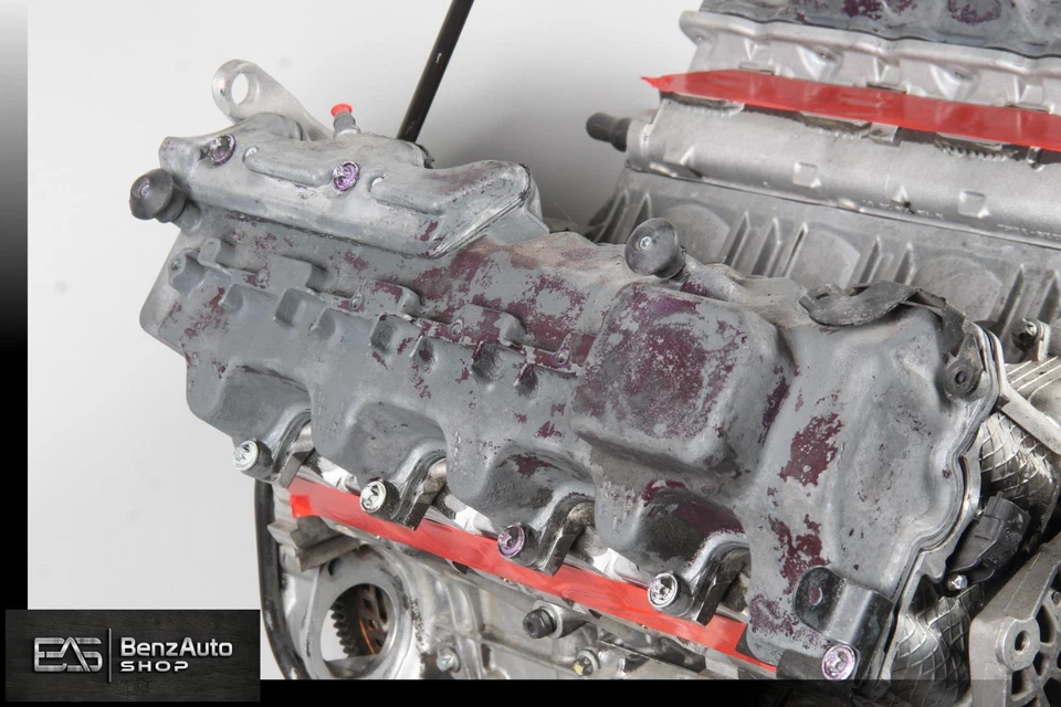 Mercedes W211 E55 CLS55 AMG M113K Supercharged Engine Motor Assembly 5.4L OEM - Image 2 of 4