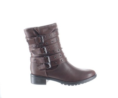 Fergalicious Womens Fantom Brown Fashion Boots Size 6.5 (1574446)