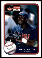 Matt Lawton 2001 Fleer Platinum #55 Twins MLB READ FREE SHIPPING AutographDen
