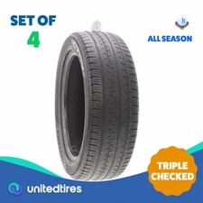 Set of (4) Used 225/55R19 Yokohama YK-CTX 99V - 6.5/32