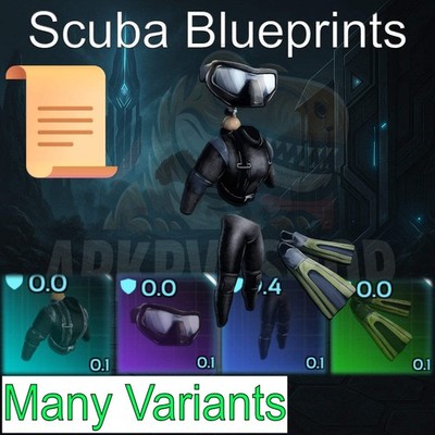 ASA PVE  ARK Survival Ascended Scuba Blueprint