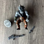 1988 TMNT Rocksteady Soft head Figure Playmates Complete Vintage