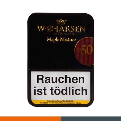 3 x 100g W.O Larsen Maple Mixture No.50  Pfeifentabak Dose