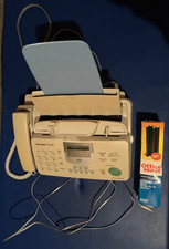 Sharp UX-305 Plain Paper Fax Machine Copier w New Roll of Imaging Film