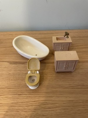 Sylvanian Families Badezimmer Set Konvolut