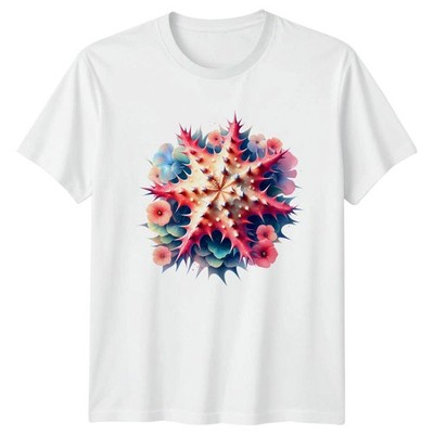Stacheliger Seestern Meeresbewohner Meeresbewohner Herren T-Shirt Damen Tee Unisex Top