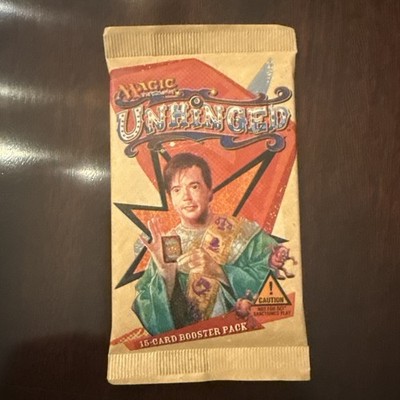 MTG: UNHINGED Factory Sealed Booster Pack from Box -Magic the Gathering-  English | eBay