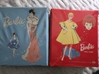 Vintage 1960s (2) Mattel Midge With Cases & Accessories