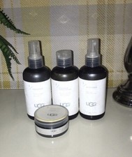 UGG Footwear Care Bundle Protector Cleaner & Conditioner Shoe Renew Leather Balm