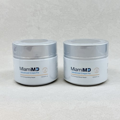 #ad 2 PACK 4oz MiamiMD Miami MD ADVANCED CREPE FIX For Firming Body SEALED NO BOX $40.00