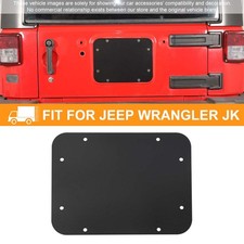 Rear Tailgate Vent-plate Spare Tire Cover Trim For Jeep Wrangler Jk Jku 07-17