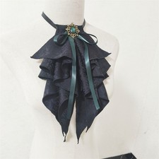 Victorian Collar Regency Jabot Halloween Gothic Collar Neck Ruff Neck Collar