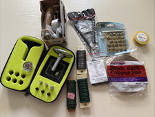 Jewelry Making Arts Craft Supplies Tools Scissors Tape Punch Wire LOT