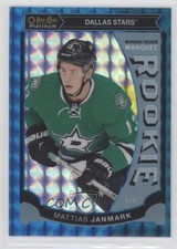 2015-16 O-Pee-Chee Platinum Marquee Rookies Blue Cubes 26/75 Mattias Janmark 1u6