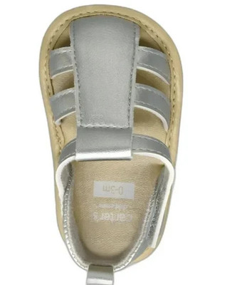 Carter's Child Of Mine Metallic Sandals BABY GIRL SIZE 0-3 Months NEW