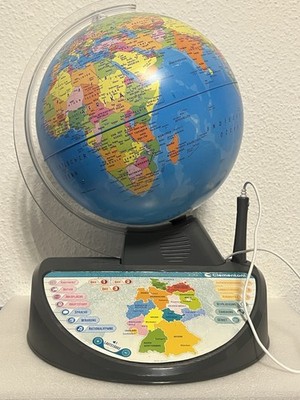 Interaktiver Lern-Globus von Clementoni   Mit Quiz-Funktion