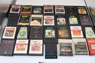 Lot of 44 Atari 2600 Game Cartridges Untested As Is. w/ some Manuals/Catalogs