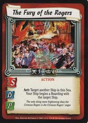 The Fury of the Rogers - Syrneth Secret - 7th Sea