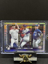 2025 Topps #151 American League Leaders Wins - Skubal Berrios Lugo Tinsel