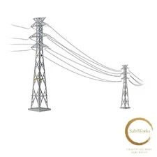 New TomyTEC 323112 High Voltage Poles