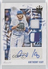 2020 Panini Diamond Kings DK Material Signatures Gold 3/99 Anthony Kay Auto 0bg8