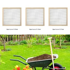 Garden Soil Sifter Equipment Sieve Dirt Sifter for Potting Planting Backyard