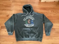 Junk Food Tees Grateful Dead Dancing Bear Sweatshirt Hoodie Size M Graphic Print
