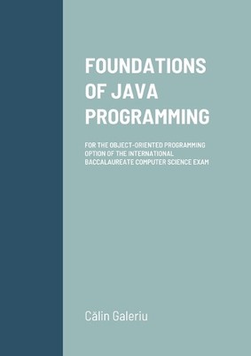 Calin Galeriu Foundations of Java Programming (Taschenbuch)