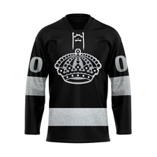 Personalized Los Angeles Kings 2025/26 Third Lace Hockey Shirt Men's Fan Gear