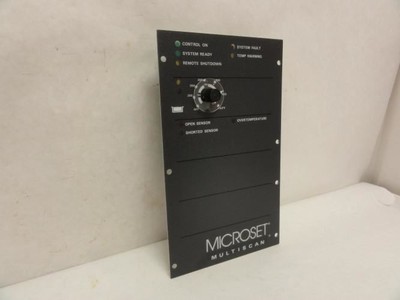 207292 New-No Box; Nordson 110039A Microset Multi-Scan Controller