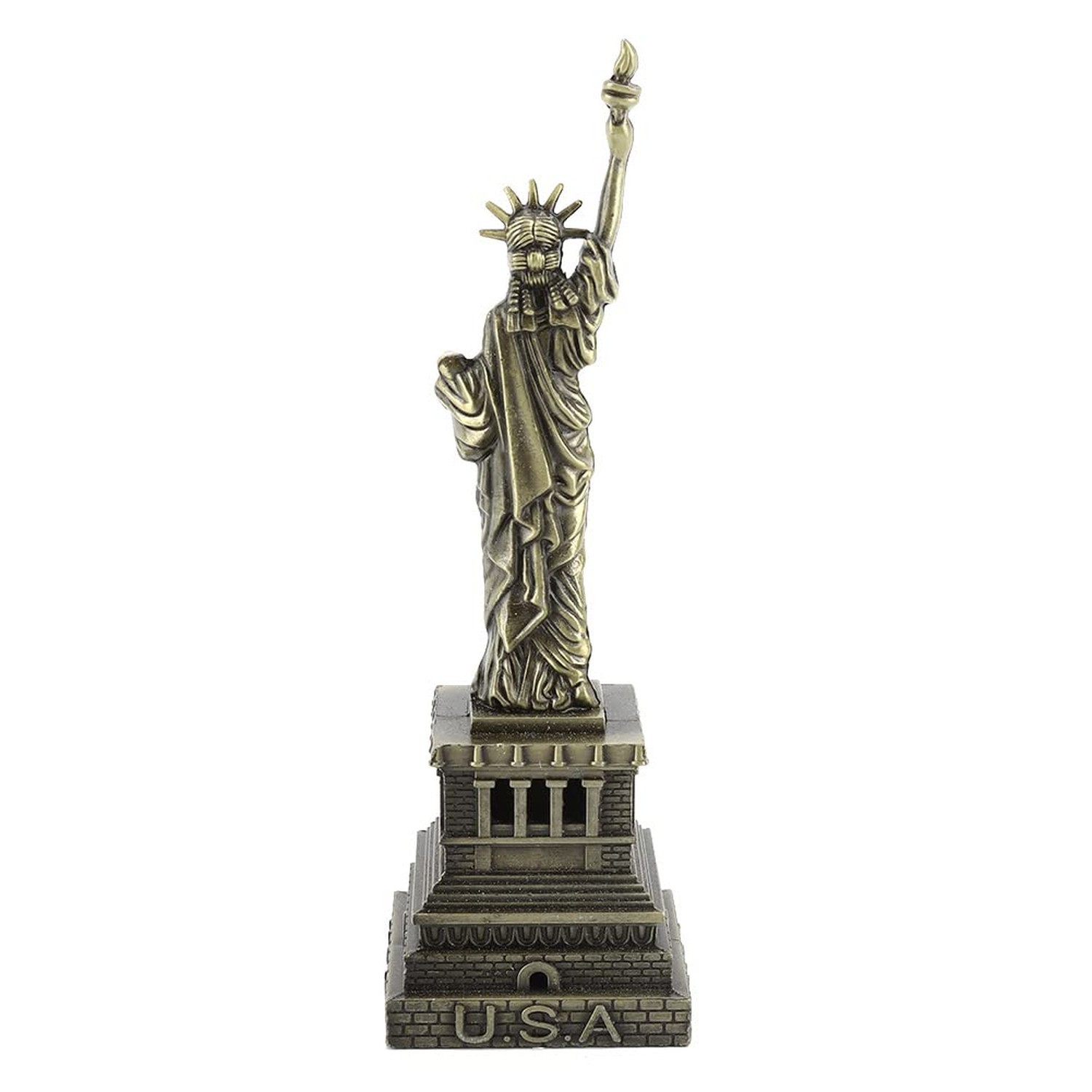 Topyond Statue of Liberty Figurine Souvenir, Metal Building Model, Souvenir a...