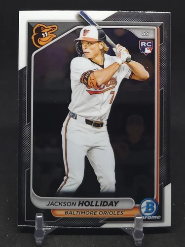 2024 Bowman Chrome Jackson Holliday Rookie RC Base #26 Baltimore Orioles