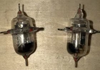 Pair RCA JRC-959 Acorn Vacuum Tubes Vintage Radio Amplifier Tested