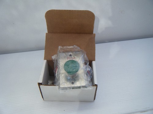 Dortronics D5211-MP23DA/GxE1 Green 24V Pneumatic Emergency Push to Exit ...